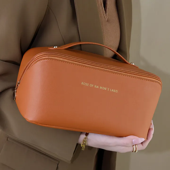 Leather Cosmetic PU Pouch