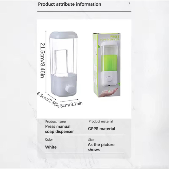 Wall Mounted Soap Dispenser