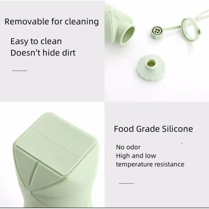 Silicone Foldable Bottle 600ml